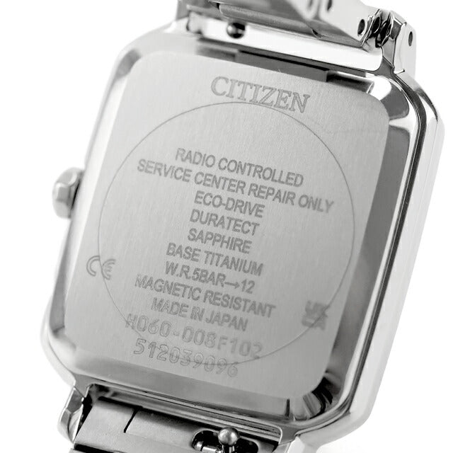 Used CITIZEN xC cross sea hikari collection 2way with replacement strap titanium ES9500-69E analog watch brand ladies UW-CT-XC-00002