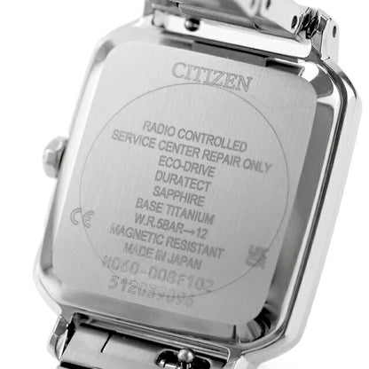 Used CITIZEN xC cross sea hikari collection 2way with replacement strap titanium ES9500-69E analog watch brand ladies UW-CT-XC-00002
