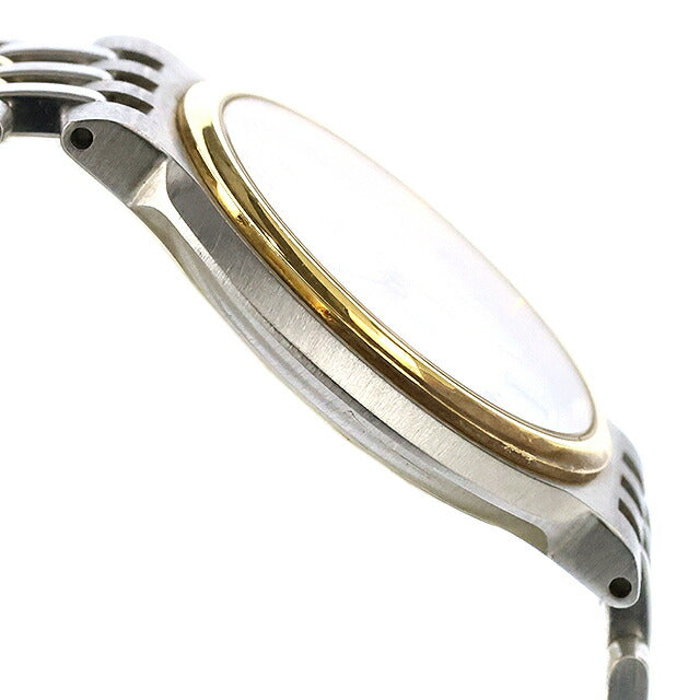 中古 ダンヒル dunhill エリート 2ロウ K18YGコンビ 薄型クォーツ 18金無垢×SS アナログ 腕時計 ブランド メンズ グレー UW-DH-OT-00001