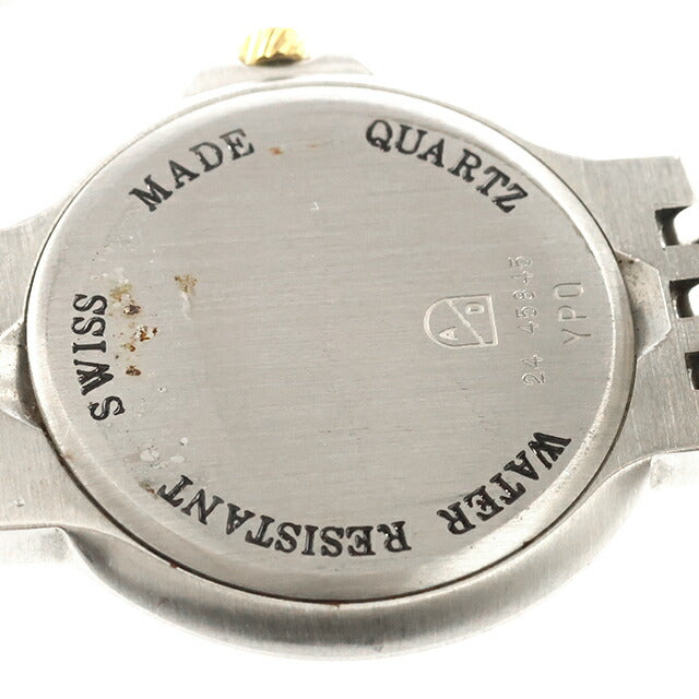 中古 ダンヒル dunhill エリート 2ロウ K18YGコンビ 薄型クォーツ 18金無垢×SS アナログ 腕時計 ブランド メンズ グレー UW-DH-OT-00001