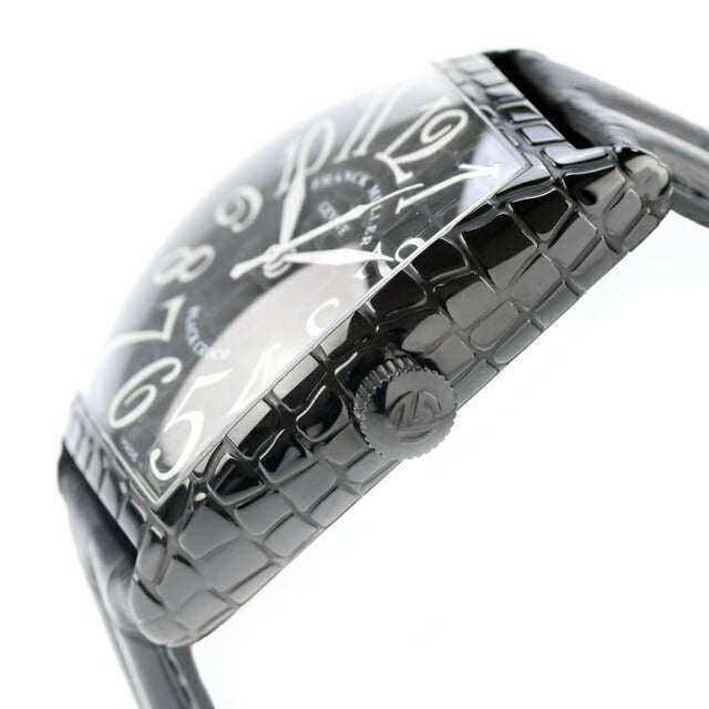 中古 本体美品 フランクミュラー FRANCK MULLER トノーカーベックス ブラッククロコ 純正ベルト・バックル付属 8880 SC BLK CRO 腕時計 UW-FM-TC-00002