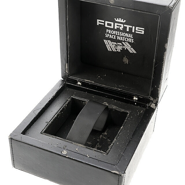 中古 フォルティス FORTIS コスモノート フリーガー ブラックアウト オールブラック ミリタリー 610.18.158 アナログ 腕時計 ブランド メンズ UW-FS-CN-00002