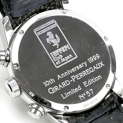 中古 ジラール・ペルゴ Girard Perregaux フェラーリ クロノ 80200 Wネーム コラボ デュボア・デュプラ 80200.0.11.6656 腕時計 メンズ UW-GP-FE-00002