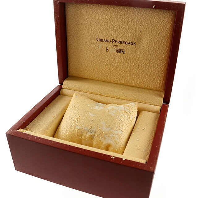 中古 ジラール・ペルゴ Girard Perregaux フェラーリ クロノ 80200 Wネーム コラボ デュボア・デュプラ 80200.0.11.6156 腕時計 メンズ UW-GP-FE-00003