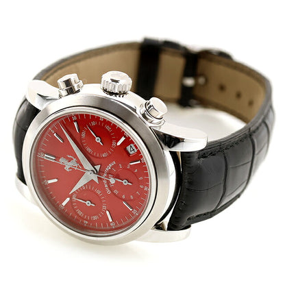 中古 ジラール・ペルゴ Girard Perregaux フェラーリ クロノグラフ 8020 Wネーム コラボ デュボア・デュプラ 8020 アナログ 腕時計 メンズ UW-GP-FE-00005