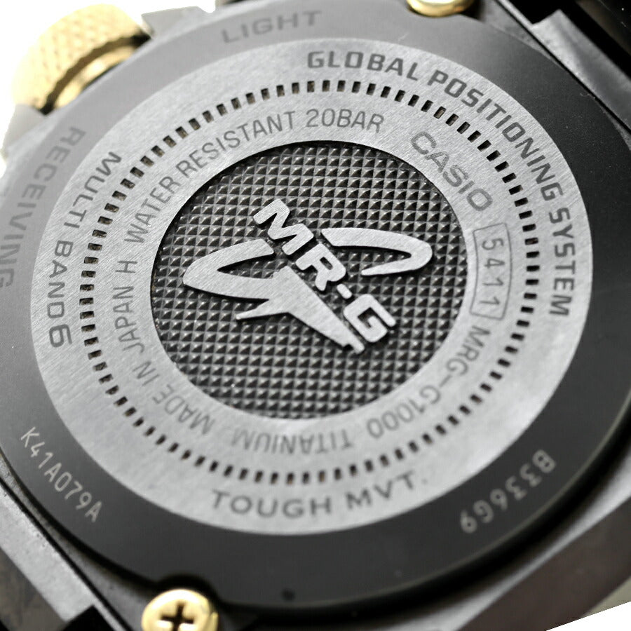 中古 カシオ CASIO Gショック G-SHOCK 赤備え MR-G タフソーラー 電波