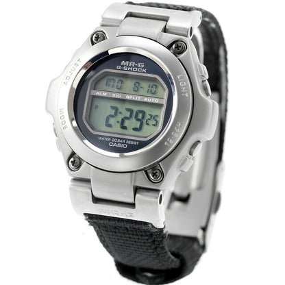 中古 カシオ CASIO G-SHOCK MR-G 初期フルメタルモデル デジタル ヴィンテージ Gショック MRG-100B-2 デジタル 腕時計 ブランド メンズ ブラック UW-GS-MR-00002
