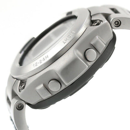 中古 カシオ CASIO G-SHOCK MR-G 初期フルメタルモデル デジタル ヴィンテージ Gショック MRG-100B-2 デジタル 腕時計 ブランド メンズ ブラック UW-GS-MR-00002