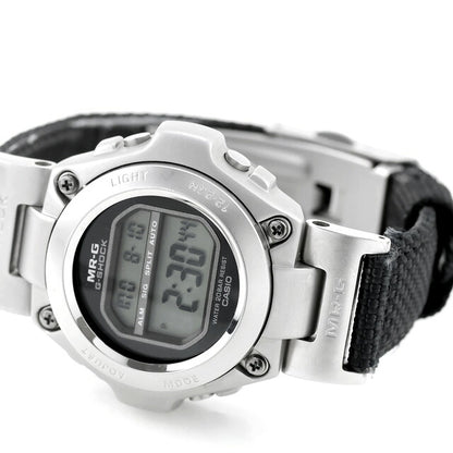 中古 カシオ CASIO G-SHOCK MR-G 初期フルメタルモデル デジタル ヴィンテージ Gショック MRG-100B-2 デジタル 腕時計 ブランド メンズ ブラック UW-GS-MR-00002
