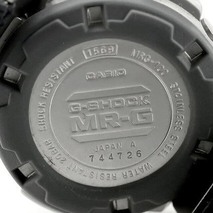 中古 カシオ CASIO G-SHOCK MR-G 初期フルメタルモデル デジタル ヴィンテージ Gショック MRG-100B-2 デジタル 腕時計 ブランド メンズ ブラック UW-GS-MR-00002