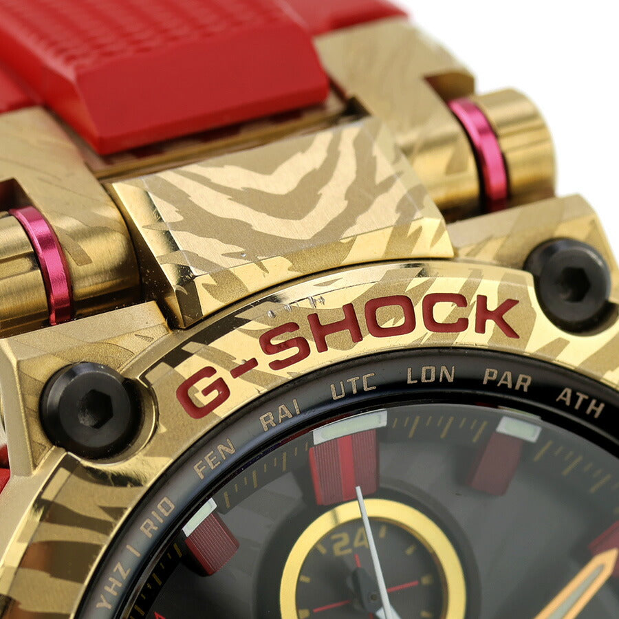 中古 レア 希少モデル カシオ CASIO Gショック G-SHOCK MTG 干支 寅年限定 国内未発売 逆輸入海外 MTG-B1000CX-4A 多針アナログ 腕時計 UW-GS-MT-00004