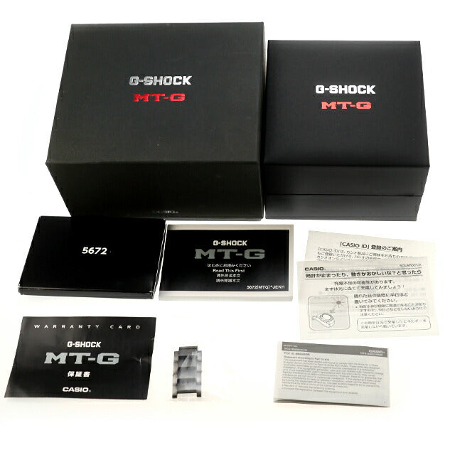 中古 カシオ CASIO Gショック G-SHOCK MTG-B3000 タフソーラー 電波 Bluetooth モバイルリンク MTG-B3000BD-1AJF アナログ 腕時計 メンズ UW-GS-MT-00005