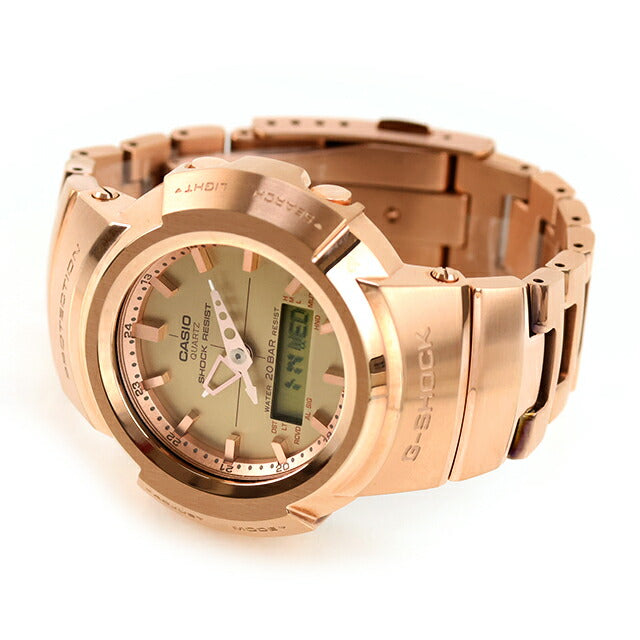 中古 カシオ CASIO Gショック G-SHOCK フルメタル AWM-500 電波