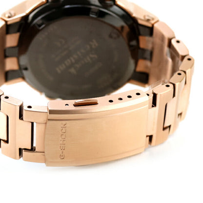 中古 カシオ CASIO Gショック G-SHOCK フルメタル AWM-500 電波ソーラー アナデジ ローズゴールド AWM-500GD-4AJF 腕時計 ブランド メンズ UW-GS-OT-00020