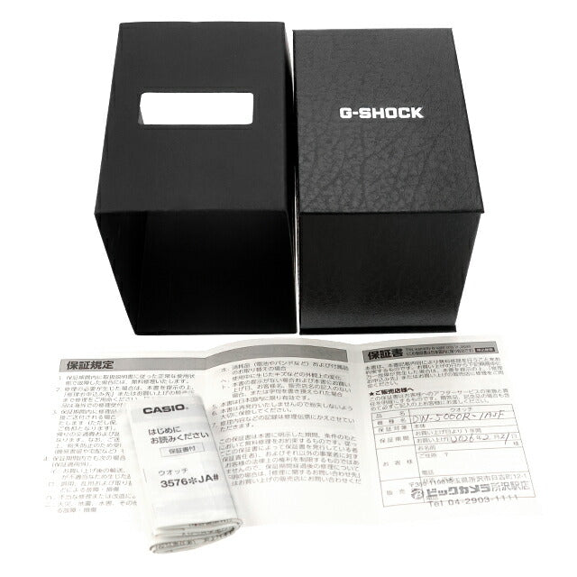中古 美品 カシオ CASIO G-SHOCK 5000シリーズ オリジン 初代復刻 デジタル 腕時計 ブランド メンズ ブラック UW-GS-OT-00021