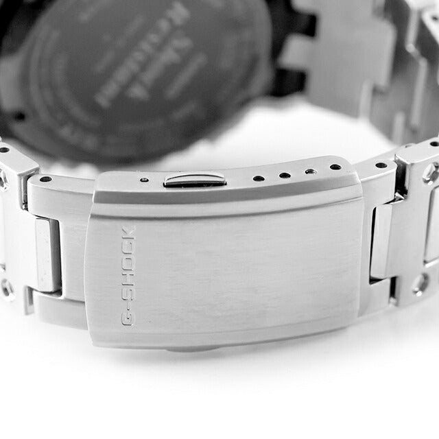 中古 美品 カシオ CASIO G-SHOCK フルメタル マルチバンド6 電波ソーラー スクエア GMW-B5000D-1JF デジタル 腕時計 ブランド メンズ UW-GS-OT-00022