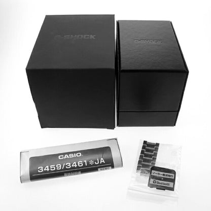 中古 美品 カシオ CASIO G-SHOCK フルメタル マルチバンド6 電波ソーラー スクエア GMW-B5000D-1JF デジタル 腕時計 ブランド メンズ UW-GS-OT-00022