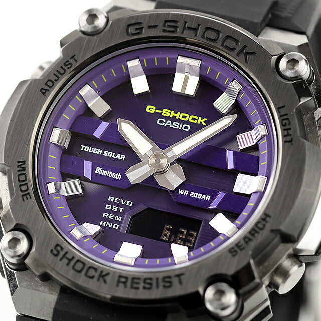 中古 カシオ CASIO Gショック G-STEEL デジアナ ソーラー Bluetooth
