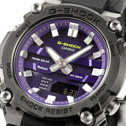 中古 カシオ CASIO Gショック G-STEEL デジアナ ソーラー Bluetooth スマホ連動 GST-B600 アナデジ 腕時計 ブランド メンズ UW-GS-OT-00023
