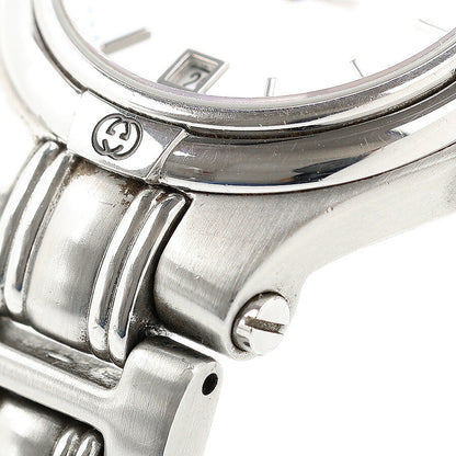 中古 グッチ GUCCI ラウンド デイト 電池交換済 9040L アナログ 腕時計 ブランド レディース ブラック 黒 UW-GU-OT-00002