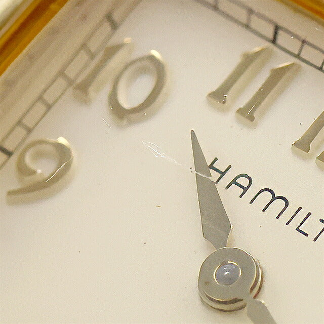 中古 ハミルトン HAMILTON コントアー レジスタードエディション ドライバーズウォッチ 6176 アールデコ 6176 アナログ 腕時計 メンズ UW-HA-AC-00004