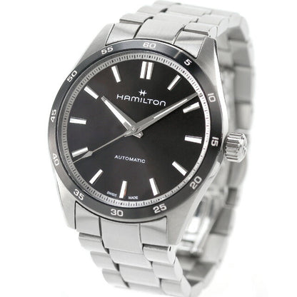 中古 ハミルトン HAMILTON ジャズマスター パフォーマー オート 38mm H-10 自動巻き H36205130 アナログ 腕時計 ブランド メンズ ブラック UW-HA-JM-00005