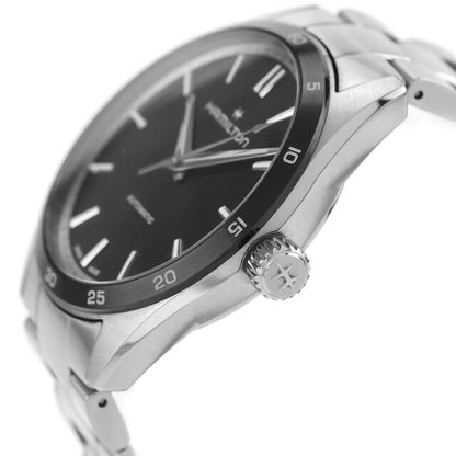 中古 ハミルトン HAMILTON ジャズマスター パフォーマー オート 38mm H-10 自動巻き H36205130 アナログ 腕時計 ブランド メンズ ブラック UW-HA-JM-00005