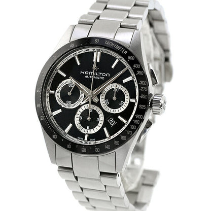 中古 美品 ハミルトン HAMILTON ジャズマスター パフォーマー オートクロノ 自動巻きクロノグラフ H36606130 腕時計 ブランド メンズ UW-HA-JM-00006