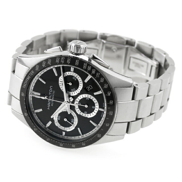 中古 美品 ハミルトン HAMILTON ジャズマスター パフォーマー オートクロノ 自動巻きクロノグラフ H36606130 腕時計 ブランド メンズ UW-HA-JM-00006