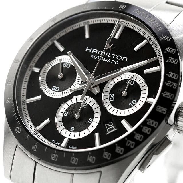 中古 美品 ハミルトン HAMILTON ジャズマスター パフォーマー オートクロノ 自動巻きクロノグラフ H36606130 腕時計 ブランド メンズ UW-HA-JM-00006