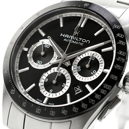 中古 美品 ハミルトン HAMILTON ジャズマスター パフォーマー オートクロノ 自動巻きクロノグラフ H36606130 腕時計 ブランド メンズ UW-HA-JM-00006