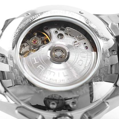 二手超好汉密尔顿 HAMILTON Jazzmaster Auto Chrono 自动上链计时码表 H32596151 模拟手表品牌男士银色 UW-HA-JM-00007