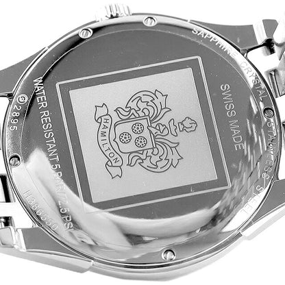 中古 超美品 ハミルトン HAMILTON ジャズマスター スモールセコンド オート H38655185 アナログ 腕時計 ブランド メンズ グレー UW-HA-JM-00010