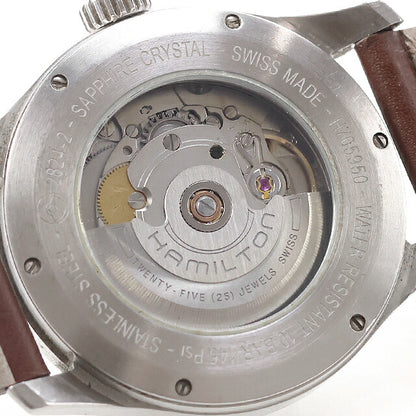 中古 ハミルトン HAMILTON カーキ フィールド オート デイト Khaki Field Auto 40mm H70595523 アナログ 腕時計 ブランド メンズ UW-HA-KH-00006