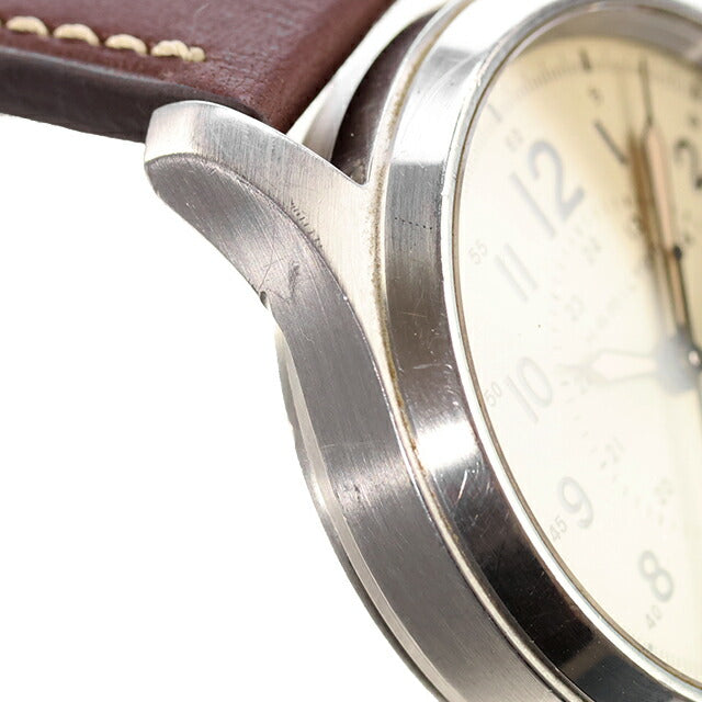 中古 ハミルトン HAMILTON カーキ フィールド オート デイト Khaki Field Auto 40mm H70595523 アナログ 腕時計 ブランド メンズ UW-HA-KH-00006