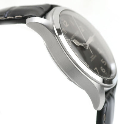 中古 ハミルトン HAMILTON カーキ フィールド マーフ38ｍｍ インターステラー H70405730 アナログ 腕時計 ブランド メンズ ブラック 黒 UW-HA-KH-00009