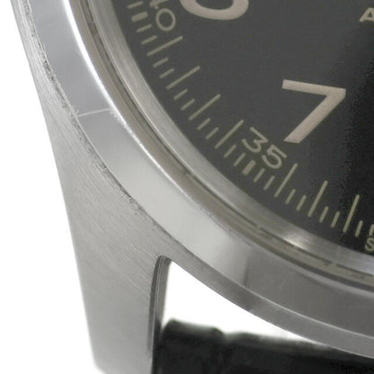 中古 ハミルトン HAMILTON カーキ フィールド マーフ38ｍｍ インターステラー H70405730 アナログ 腕時計 ブランド メンズ ブラック 黒 UW-HA-KH-00009