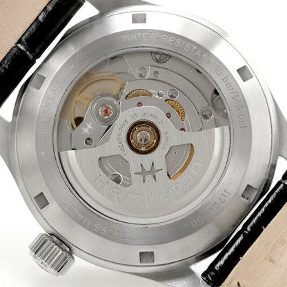 中古 ハミルトン HAMILTON カーキ フィールド マーフ38ｍｍ インターステラー H70405730 アナログ 腕時計 ブランド メンズ ブラック 黒 UW-HA-KH-00009