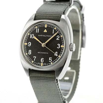 Used Overhauled Hamilton Khaki Pilot Pioneer Mechanical Manual Winding 36mm Military H-50 H76419931 Watch Brand Men&