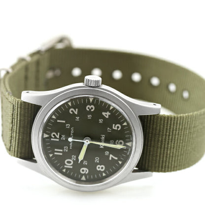 中古 ハミルトン HAMILTON カーキ メカニカル 9415A 手巻き ETA2801-2 2000年頃 9415A アナログ 腕時計 ブランド メンズ カーキグリーン UW-HA-KH-00013