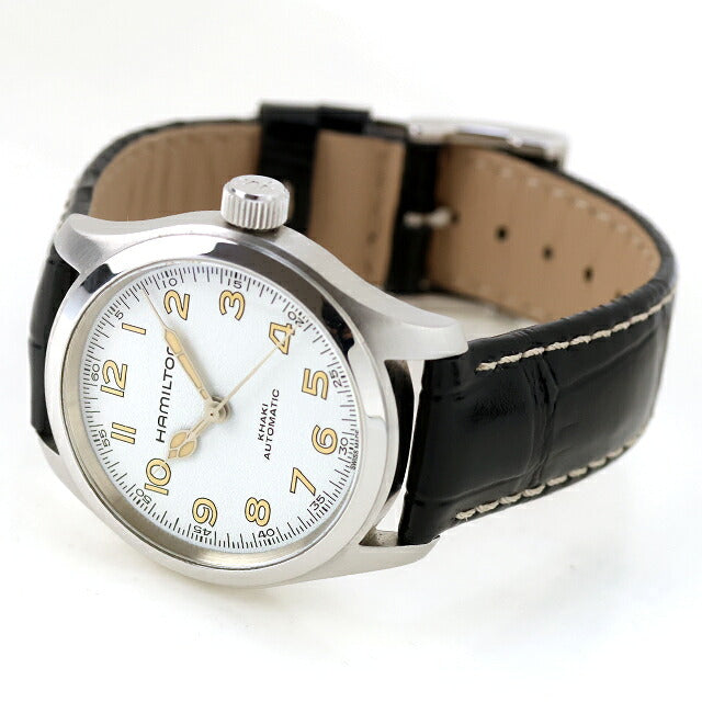中古 ハミルトン HAMILTON カーキ フィールド マーフ 38mm インター