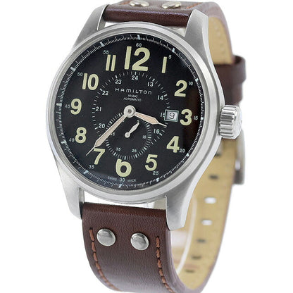 中古 ハミルトン HAMILTON カーキ フィールド オフィサー オート 44mm ビッグダイヤル スモールセコンド H70655733 アナログ 腕時計 ブランド メンズ UW-HA-KH-00016