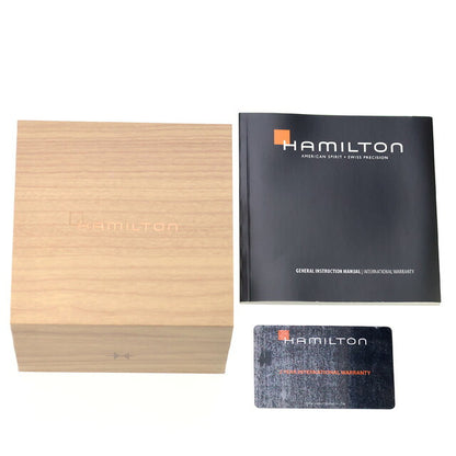 中古 ハミルトン HAMILTON カーキ フィールド メカニカル 38mm デイト 手巻き グリーンダイヤル H69439363 アナログ 腕時計 ブランド メンズ グリーン UW-HA-KH-00017