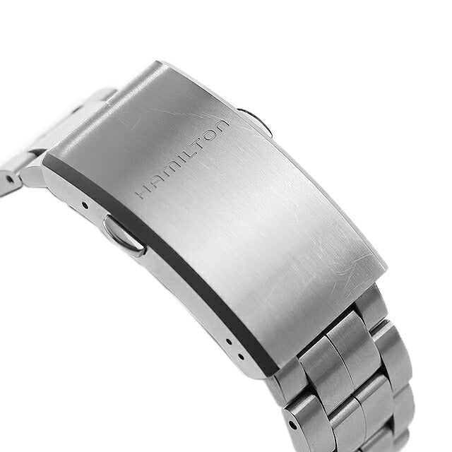 中古 ハミルトン HAMILTON カーキ フィールド オート 38mm 自動巻き H-10 H70455133 アナログ 腕時計 ブランド メンズ ブラック UW-HA-KH-00019