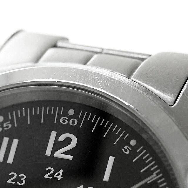 中古 ハミルトン HAMILTON カーキ フィールド オート 38mm 自動巻き H-10 H70455133 アナログ 腕時計 ブランド メンズ ブラック UW-HA-KH-00019