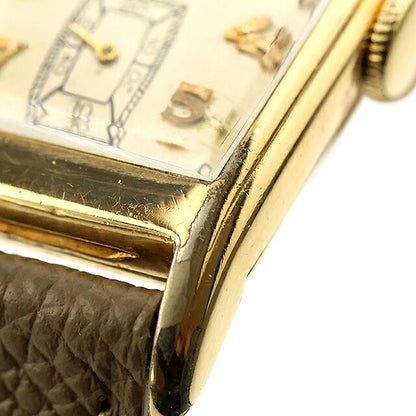 中古 ハミルトン HAMILTON アンティーク 角金 カーライル 手巻き アールデコ 1930-1940年代 ヴィンテージ Carlisle 腕時計 ブランド メンズ UW-HA-OT-00001