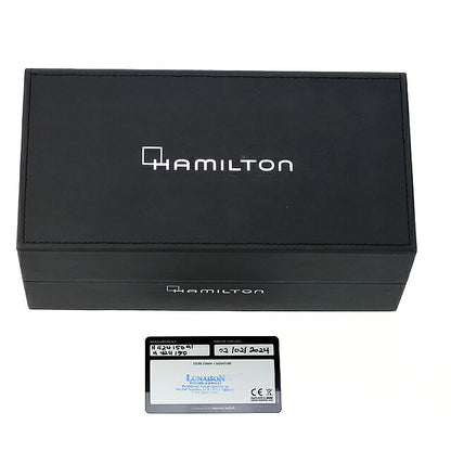中古 超美品 ハミルトン HAMILTON アメリカンクラシック スピリット オブ リバティ オート H42415091 アナログ 腕時計 ブランド メンズ グレージュ UW-HA-SL-00002