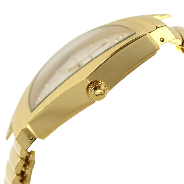 中古 超美品 ハミルトン HAMILTON ベンチュラ 蛇腹ベルト フレックス クオーツ エルヴィス プレスリー H24301111 アナログ 腕時計 メンズ UW-HA-VT-00001