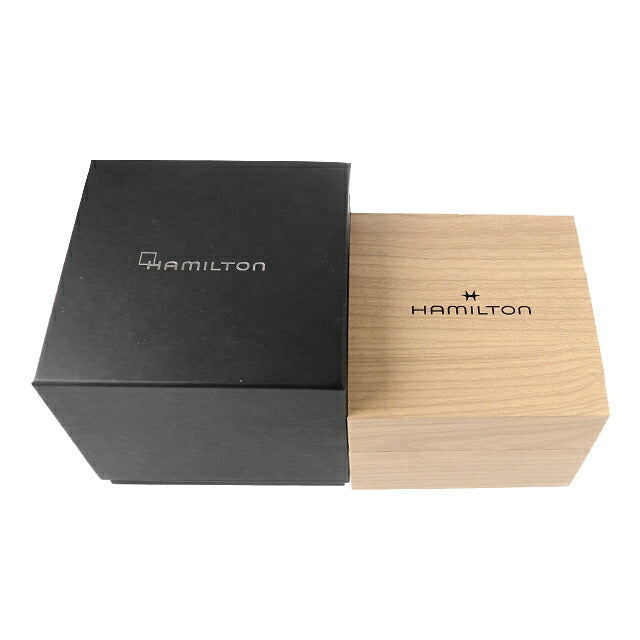 中古 ハミルトン HAMILTON ベンチュラ クロノグラフ クォーツ MIB メンインブラック エージェントJ H24412732 アナログ 腕時計 ブランド メンズ UW-HA-VT-00003