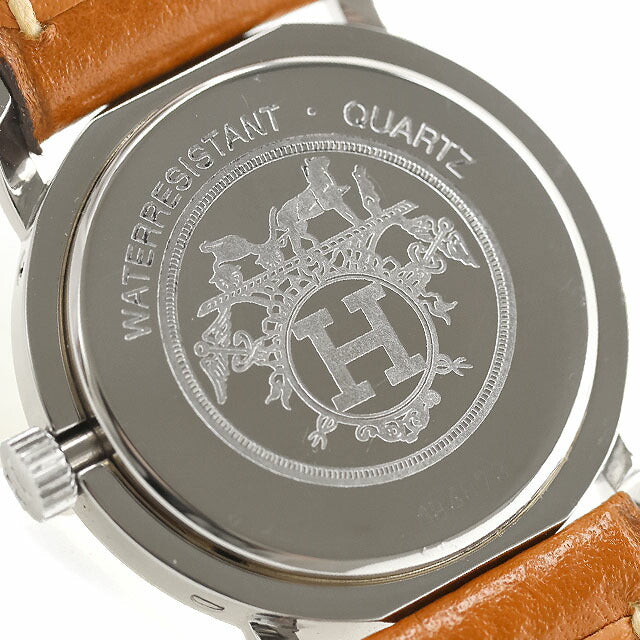 中古 仕上げ済 美品 エルメス HERMES クリッパー GPコンビ クォーツ